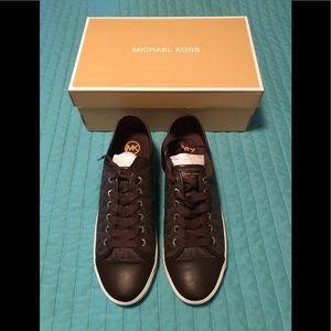 Michael Kors Sneakers, Size 11, Brown Signature